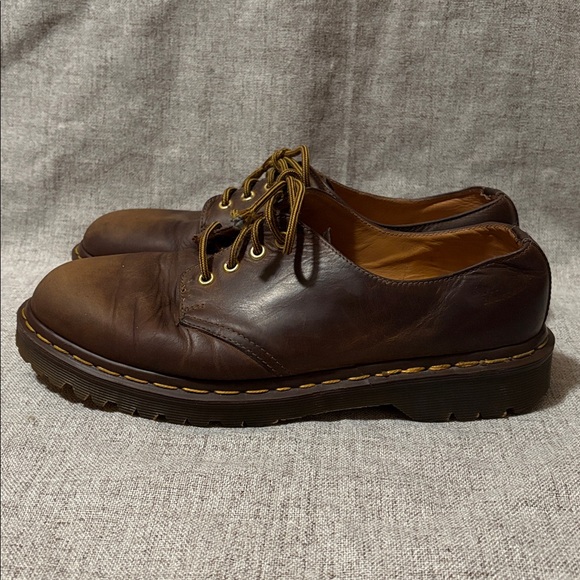 Vintage Dr. Martens 1561 Crazy Horse Leather Oxford Shoes Made in England main image 4